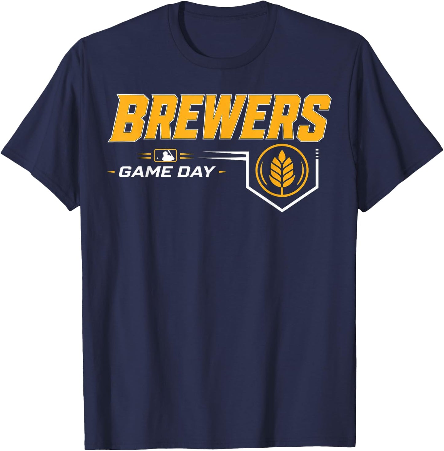 Vintage Brewers Retro T-Shirt - T-Shirt | Navy