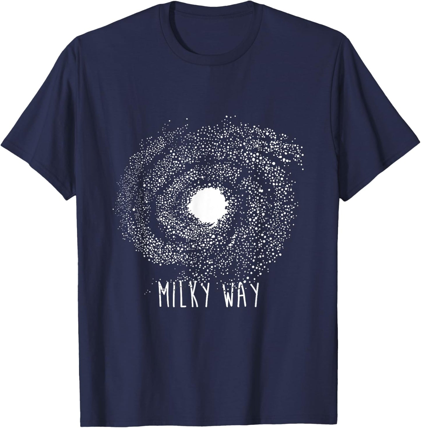 Milky Way Galaxy T-Shirt - T-Shirt | Navy