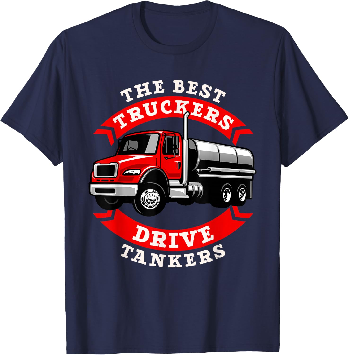Truck Driver Truck Driver - Truck Driver T-Shirt - T-Shirt | Navy