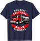 Truck Driver Truck Driver - Truck Driver T-Shirt - T-Shirt | Navy