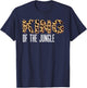 Wild Mama Geboren Two BE Wild King of the Jungle T-Shirt - T-Shirt | Navy