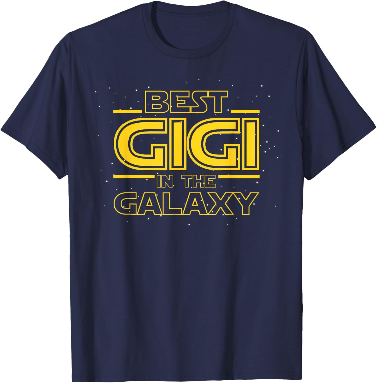 Grandma Gigi Shirt Gift, Best Gigi in the Galaxy T-Shirt - T-Shirt | Navy