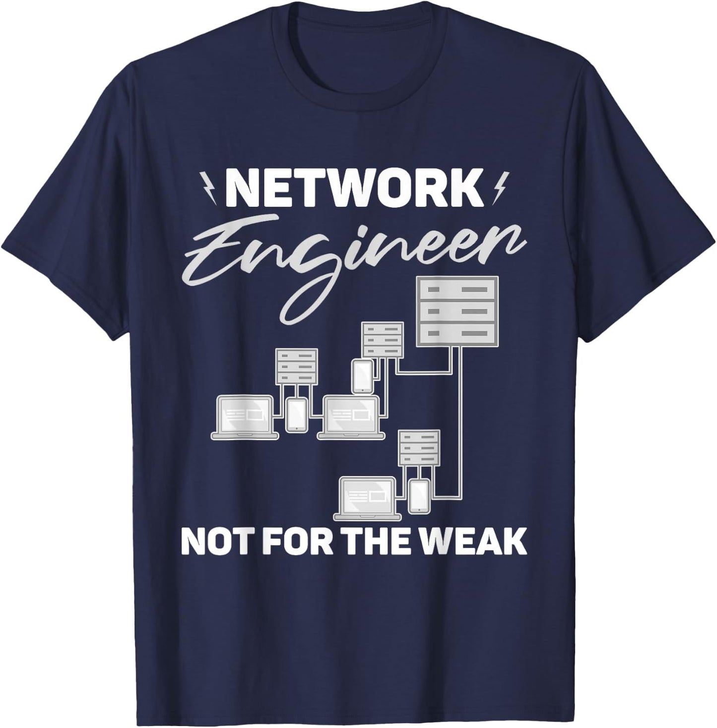 Network Engineer IT Tools Engineering Computer Technology T-Shirt - T-Shirt | Navy