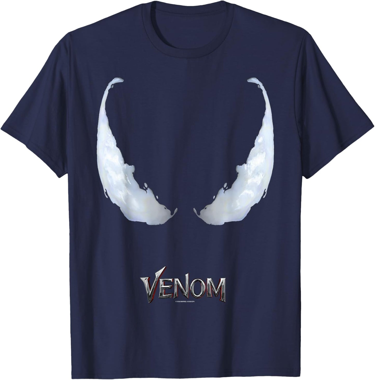Marvel Venom Staring Eyes T-Shirt - T-Shirt | Navy