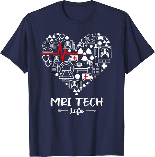 MRI Tech Life Heart Funny Technologist