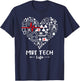 MRI Tech Life Heart Funny Technologist T-Shirt - T-Shirt | Navy