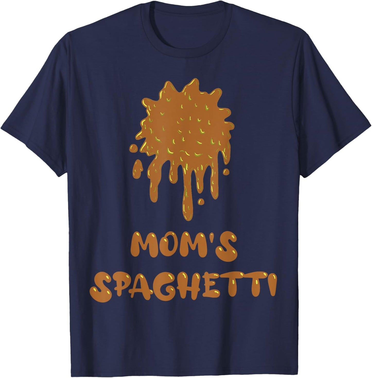 Mom's Spaghetti T-Shirt - T-Shirt | Navy