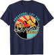 Preschool Let The Adventure Begin Back To School Funny T-Shirt - T-Shirt | Navy
