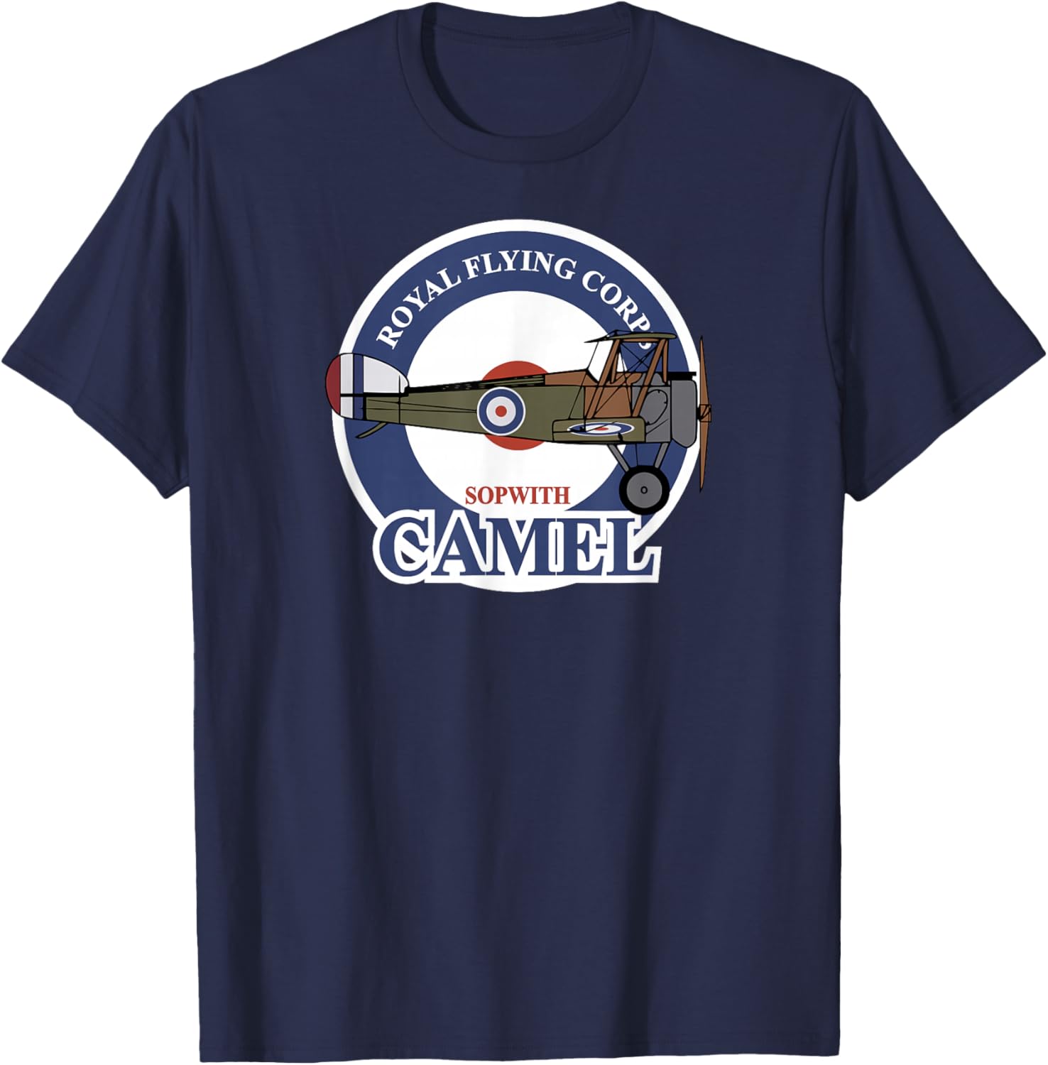 Sopwith Camel T-Shirt - T-Shirt | Navy
