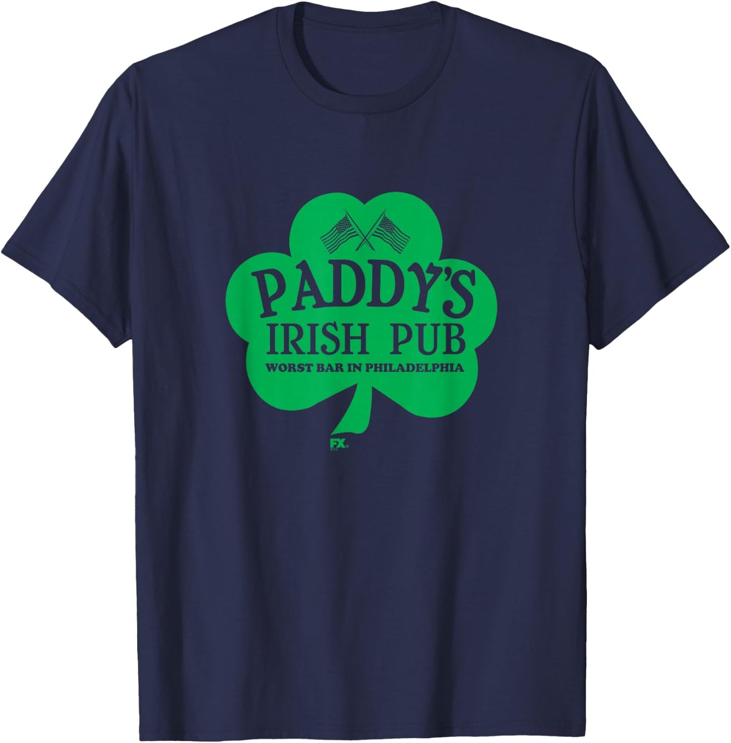 It's Always Sunny in Philadelphia Paddy's Worst Bar TV Show T-Shirt - T-Shirt | Navy