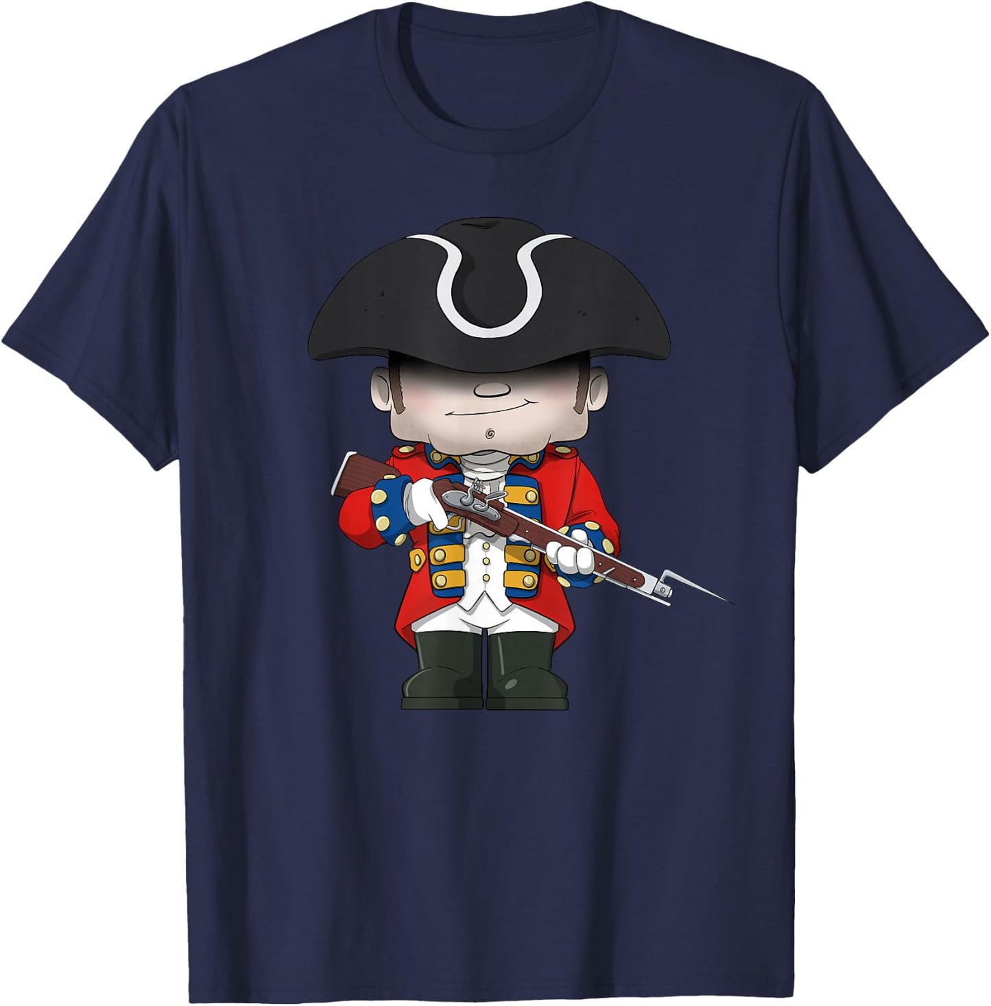 British Redcoat the King's Men T-Shirt - T-Shirt | Navy