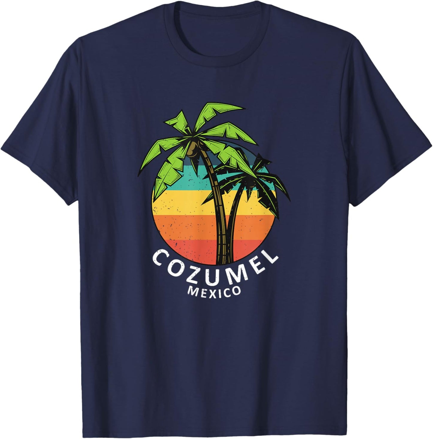 Cozumel Mexico Vacation T-Shirt - T-Shirt | Navy