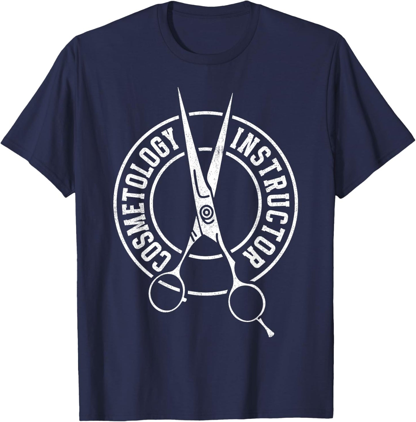 Cosmetology Instructor T-Shirt - T-Shirt | Navy