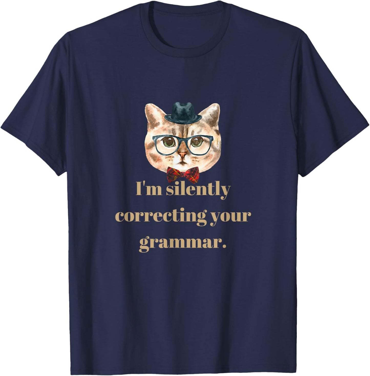 I'm silently correcting your grammar. T-Shirt - T-Shirt | Navy