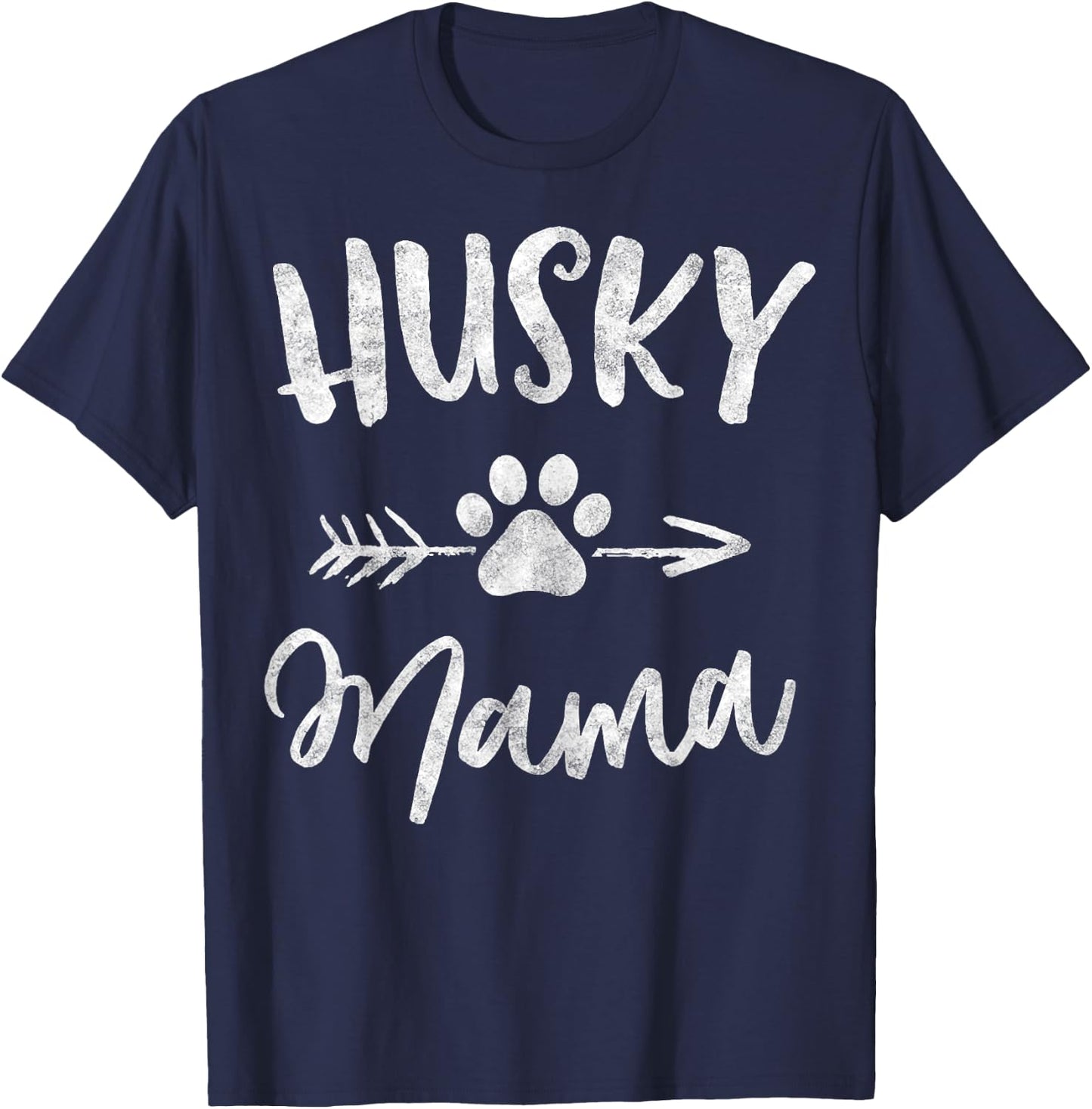 Husky Mama Siberian Husky Lover Owner Gifts Dog mother's day Men Women T-Shirt - T-Shirt | Navy