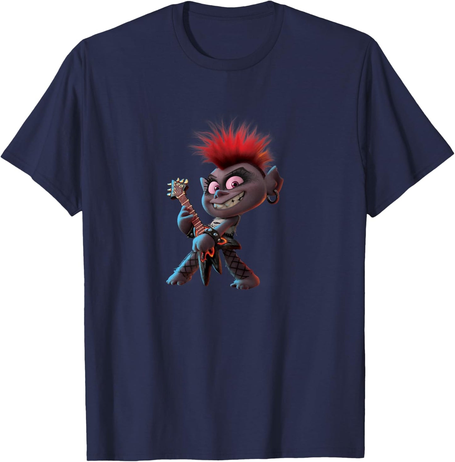 Trolls World Tour - Queen Barb T-Shirt - T-Shirt | Navy
