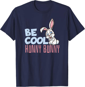Be Cool Honey Bunny Bunny Rabbit Dog Lover Bunny T-Shirt - T-Shirt | Navy