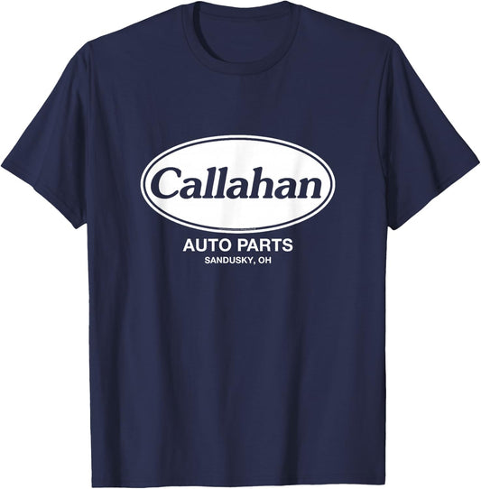 Tommy Boy Callahan Auto Parts Sundusky, OH T-Shirt - T-Shirt | Navy