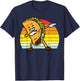Dabbing Taco Dab Retro Cinco De Mayo Men Boys Youth Kids T-Shirt - T-Shirt | Navy