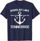 DOUGLAS LAKE TENNESSEE Funny Fishing Camping Summer Gift T-Shirt - T-Shirt | Navy