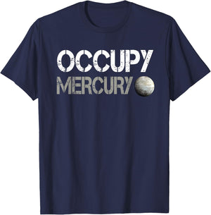 Occupy Mercury Space Explorer T-Shirt - T-Shirt | Navy
