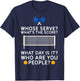 Whose Serve What's Score What Day Who People Pickleball T-Shirt - T-Shirt | Navy