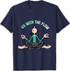 Olive Oyl "Go with the Flow" Yoga for Humanity Day T-Shirt - T-Shirt | Navy