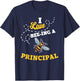 I Love Bee-Ing A Principal Honey Bee Job Profession T-Shirt - T-Shirt | Navy