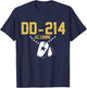 DD-214 US Army Alumni Vintage T-Shirt - T-Shirt | Navy