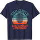Trilobite Early Cambrian Late Permian Funny Paleontologist T-Shirt - T-Shirt | Navy