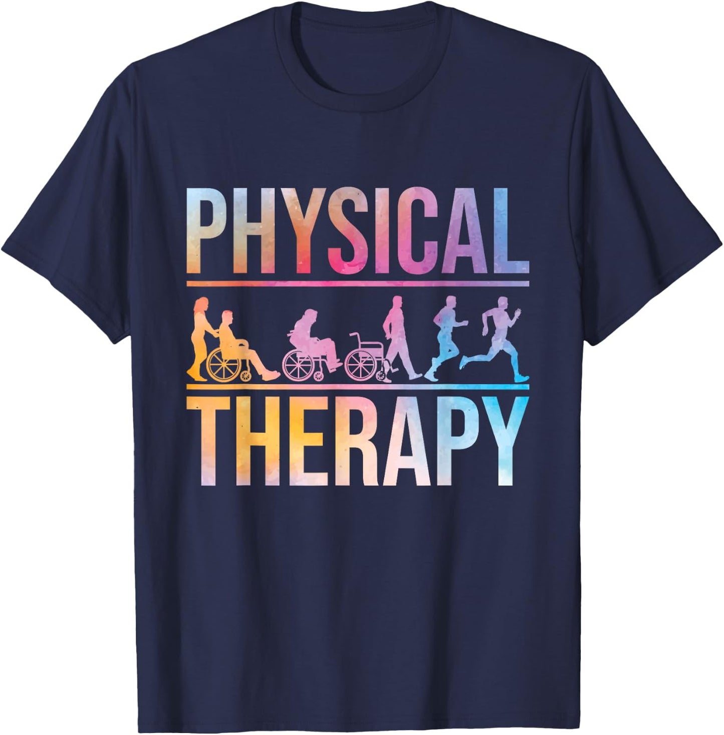 Physical Therapy - Health Therapist Physiotherapy PT Student T-Shirt - T-Shirt | Navy