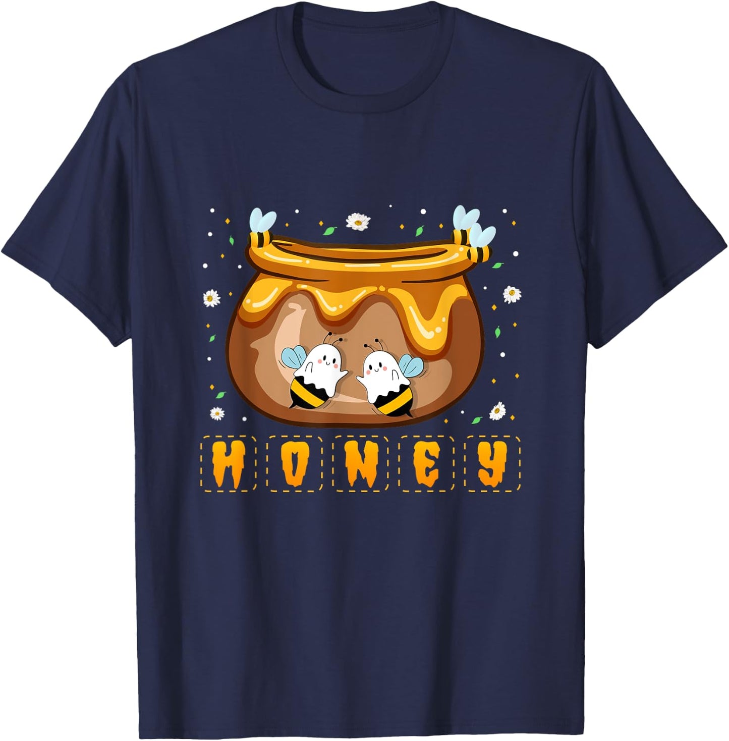 Honey Jar Pot Costume Sweet Halloween T-Shirt - T-Shirt | Navy