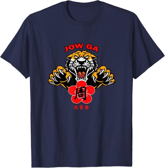 Jow Ga Tiger Leopard Southern Kung Fu T-Shirt - T-Shirt | Navy