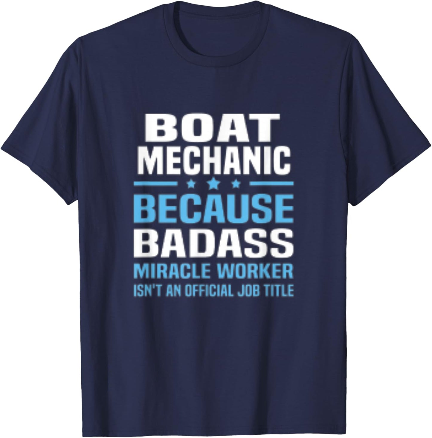 Boat Mechanic T-Shirt - T-Shirt | Navy