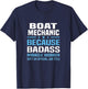 Boat Mechanic T-Shirt - T-Shirt | Navy