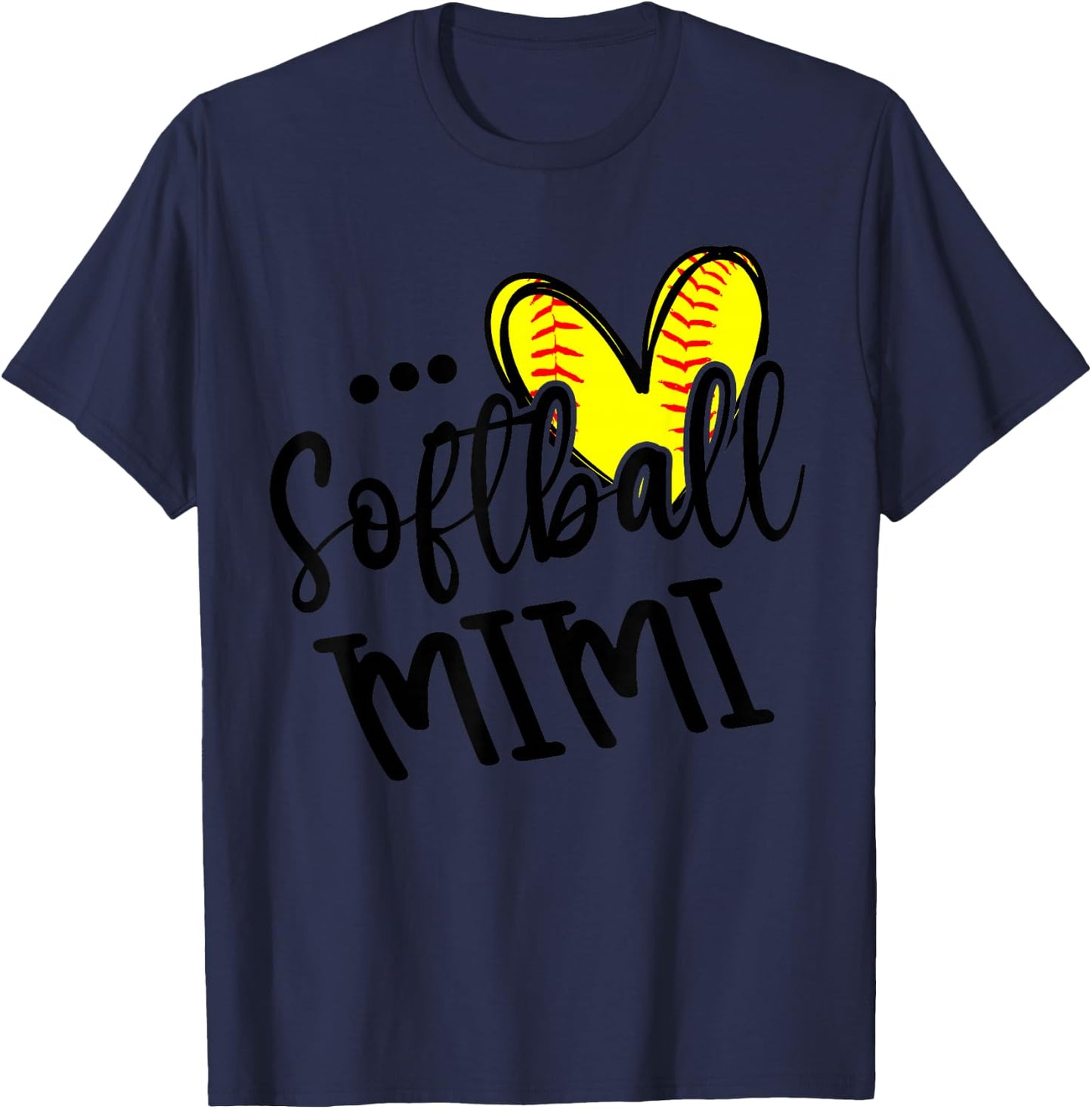 Softball Mimi T-Shirt - T-Shirt | Navy
