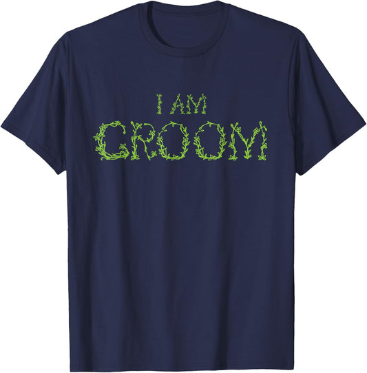 I am Groom Funny Groomsmen Wedding Celebration Party T-Shirt - T-Shirt | Navy