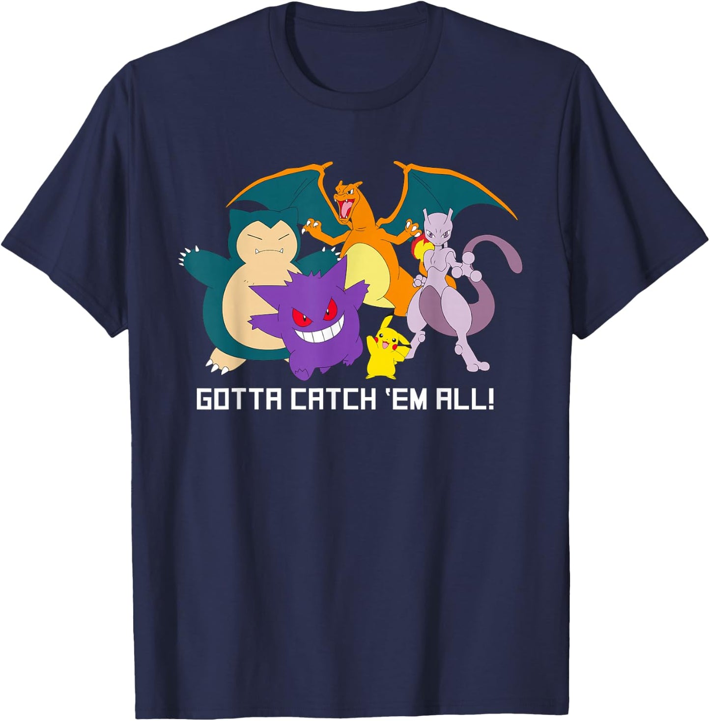 Pokémon - Squad Gotta Catch 'Em All! T-Shirt - T-Shirt | Navy