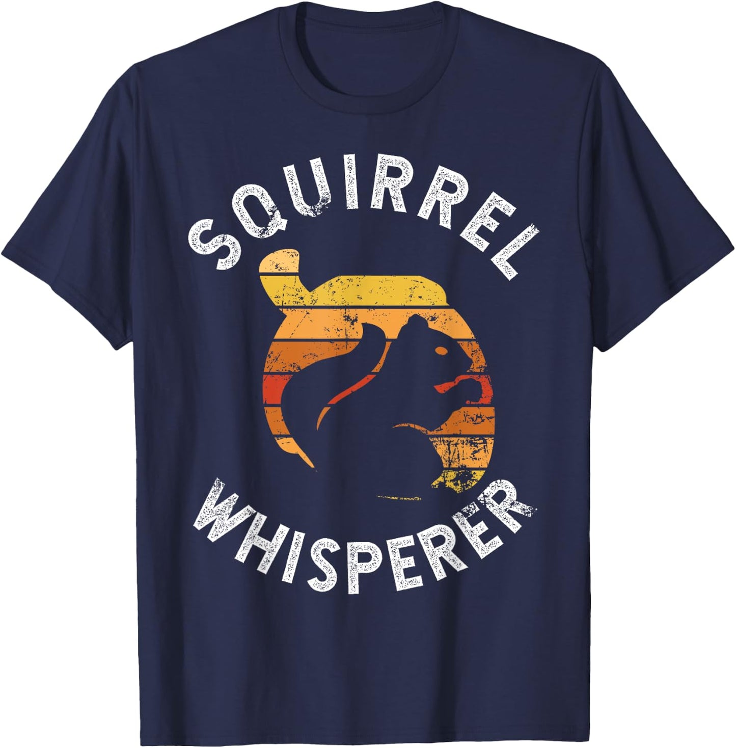 Funny Squirrel Art Women Kids Pet Squirrel Lovers T-Shirt - T-Shirt | Navy