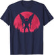 Mothman Moon! Funny Cryptid Women Kids! Moth man T-Shirt - T-Shirt | Navy