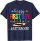 Art Teacher Squad Happy 1st Day Of School Back to School Women Kids T-Shirt - T-Shirt | Navy
