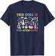 This Girl is Out-Stem-Ding, Cute Steminist T-Shirt - T-Shirt | Navy