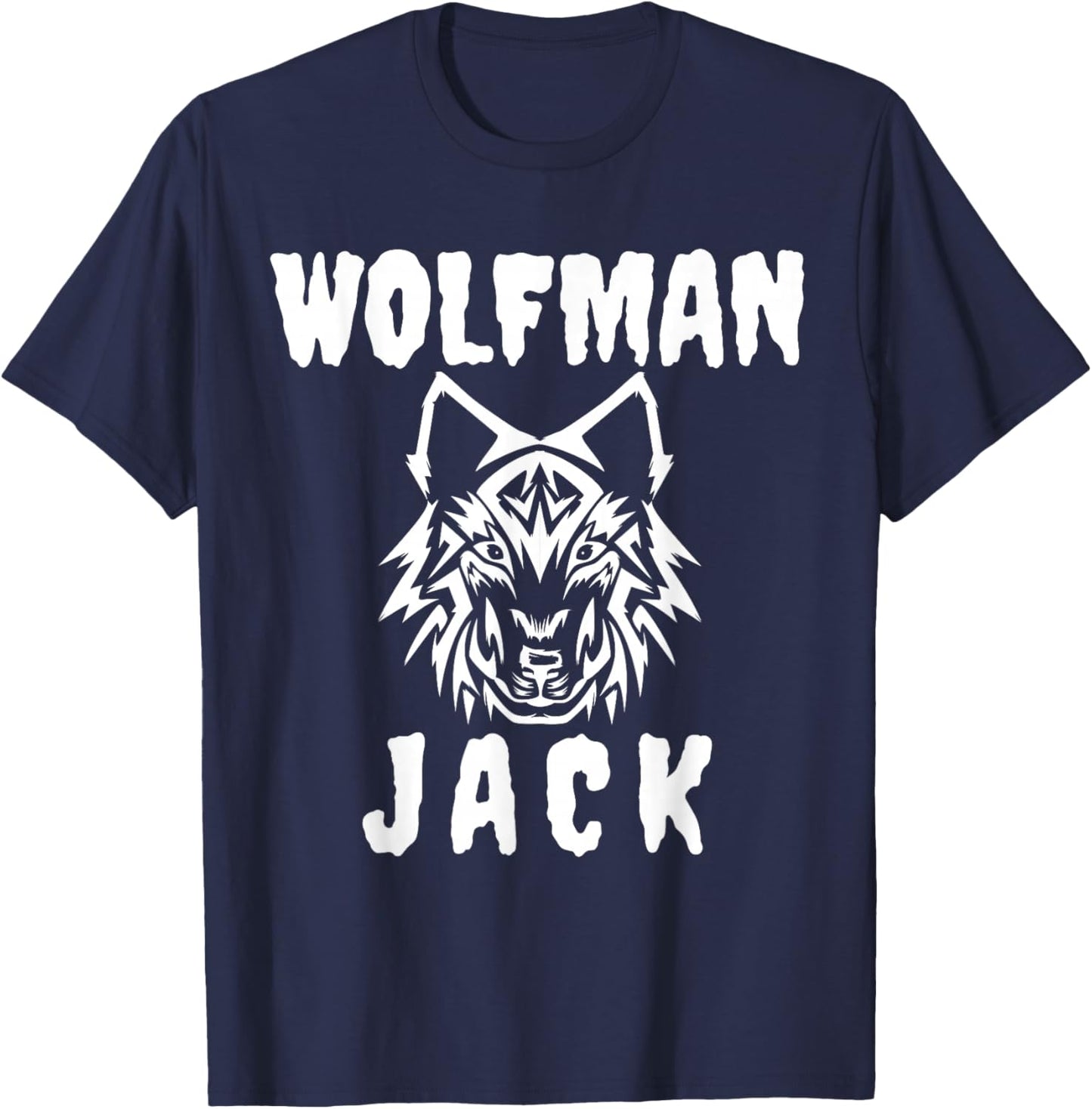 Wolfman Jack T-Shirt - T-Shirt | Navy
