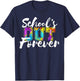 School's out forever Happy last day of school for teacher T-Shirt - T-Shirt | Navy