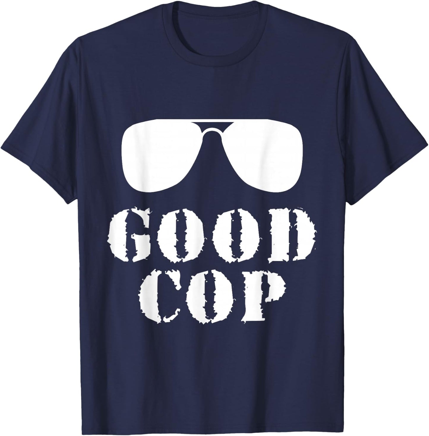 Father Son Partner Look Police Good Cop Partner Outfit T-Shirt - T-Shirt | Navy