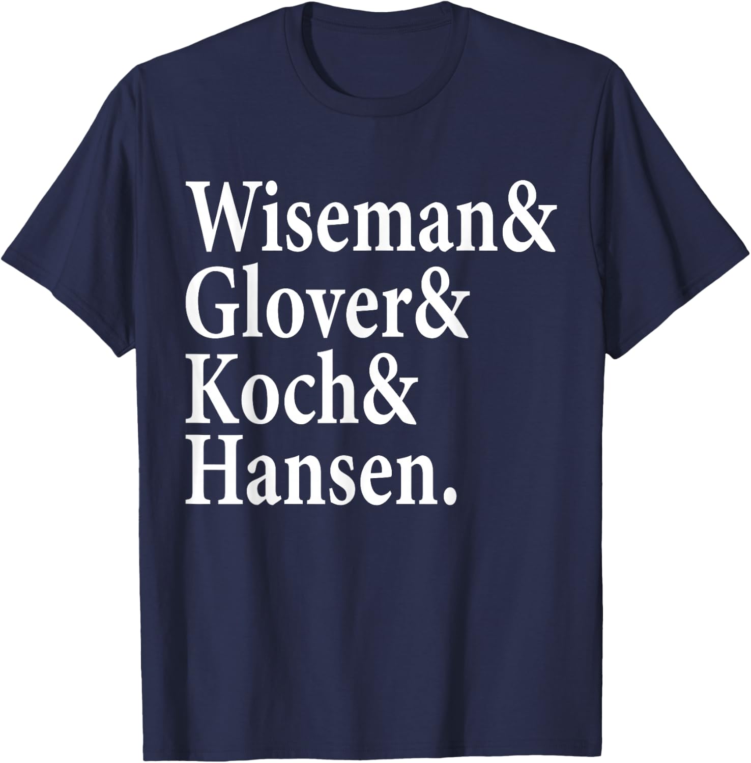 Wiseman Glover Koch Hansen Going to The Moon T-Shirt - T-Shirt | Navy