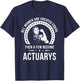 Actuary Shirts | Actuary T-Shirt - T-Shirt | Navy