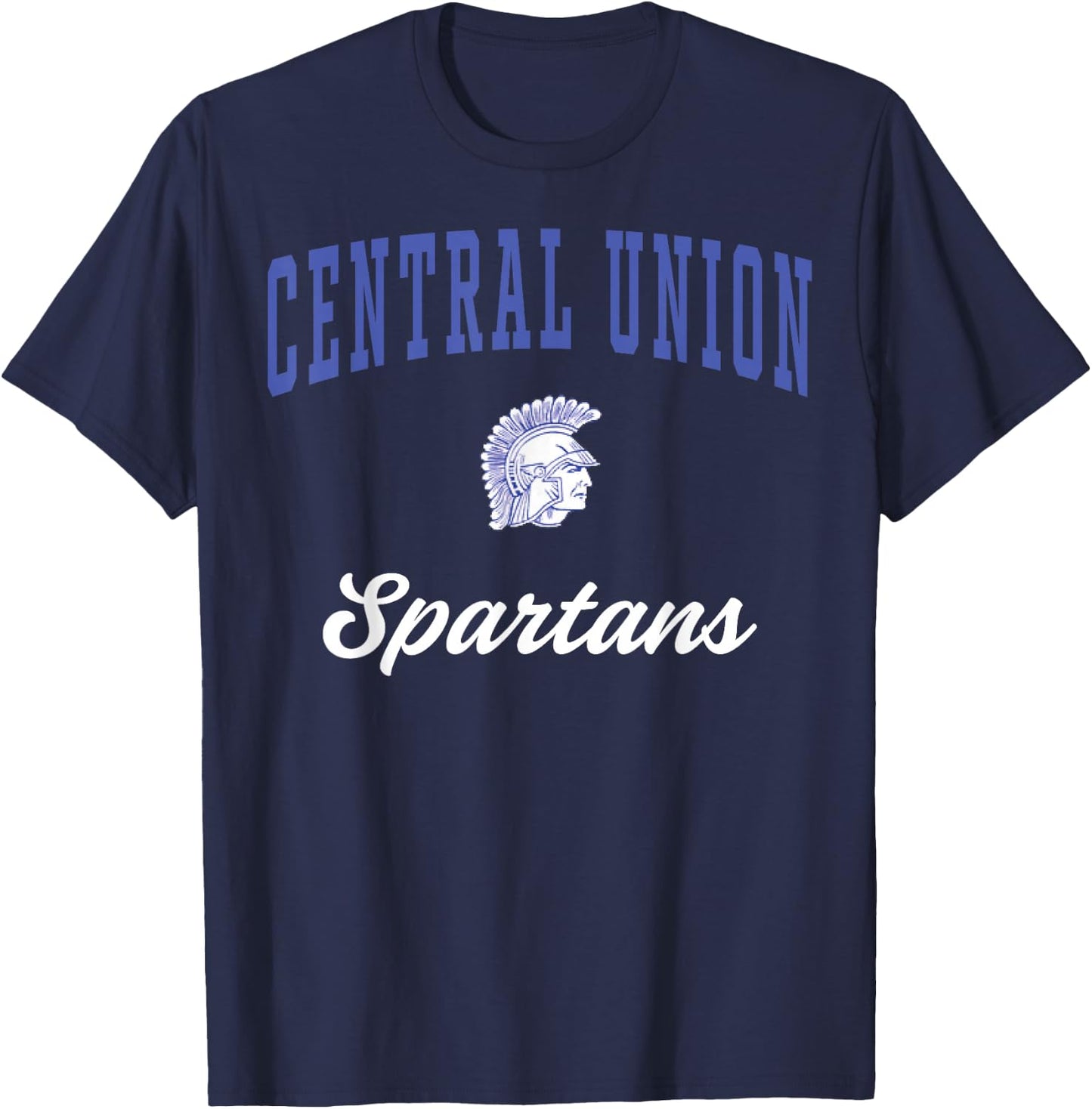 Central Union High School Spartans C3 T-Shirt - T-Shirt | Navy