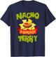 NACHO AVERAGE TERRY Funny Birthday Personalized Surname T-Shirt - T-Shirt | Navy