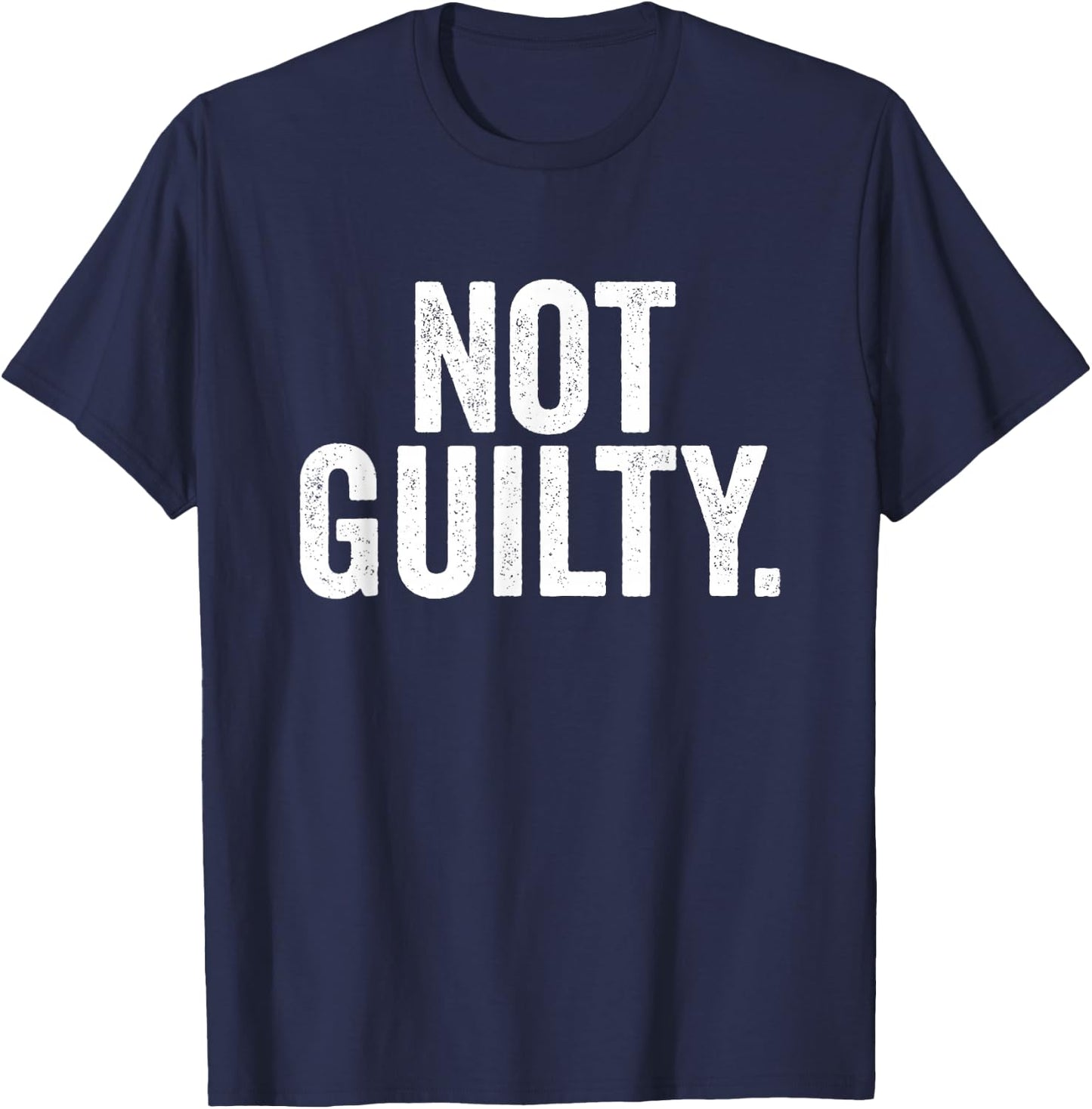Not Guilty T-Shirt - T-Shirt | Navy